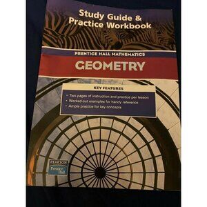 PRENTICE HALL MATHEMATICS GEOMETRY STUDY GUIDE PRACTICE WORKBOOK